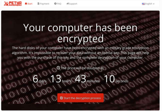 Petya Ransomware - What you should know and how to prevent it